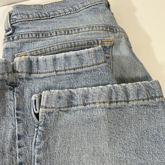 Women's LEVI STRAUSS Stretch Denim Pants Capris Size Misses 10 - Picture 12 of 13